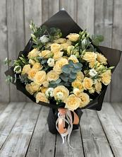 Букет цветов из:  Розы и Лизиантусы в Середейском
