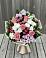 Букет цветов из: Альстромерии, Гвоздики, Розы и Хризантемы в Середейском