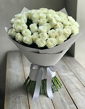 Букет 35 Белых роз в Середейском