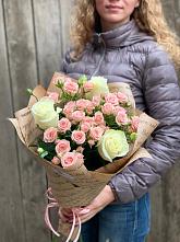 Букет цветов из:  Розы в Середейском