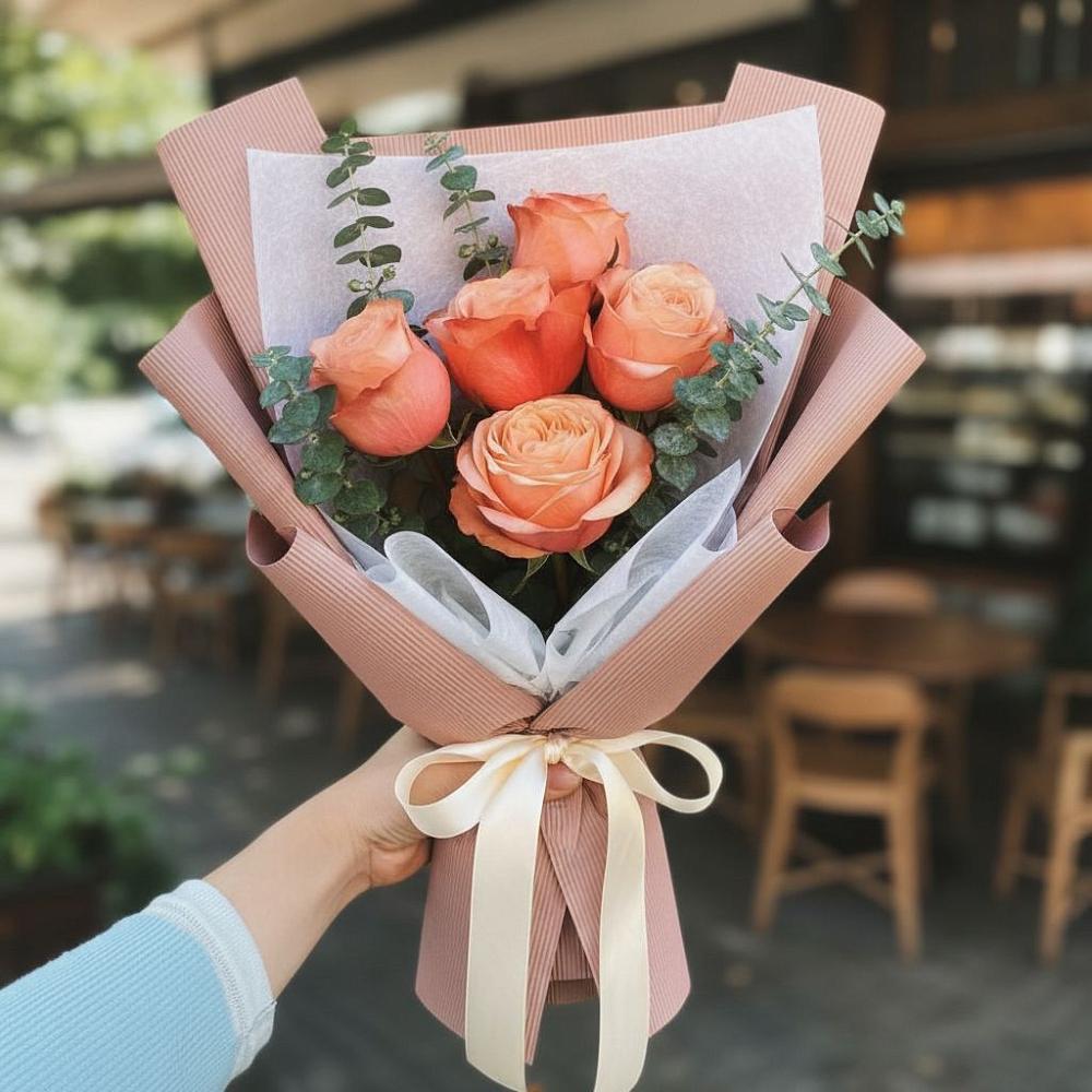 Букет цветов из: Розы в Середейском