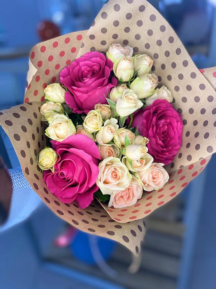 Букет цветов из: Розы в Середейском