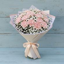 Букет цветов из:  Гвоздики в Середейском