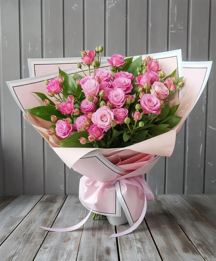 Букет Розовый кустик в Середейском