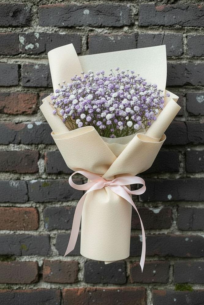 Букет цветов из: Гипсофила в Середейском