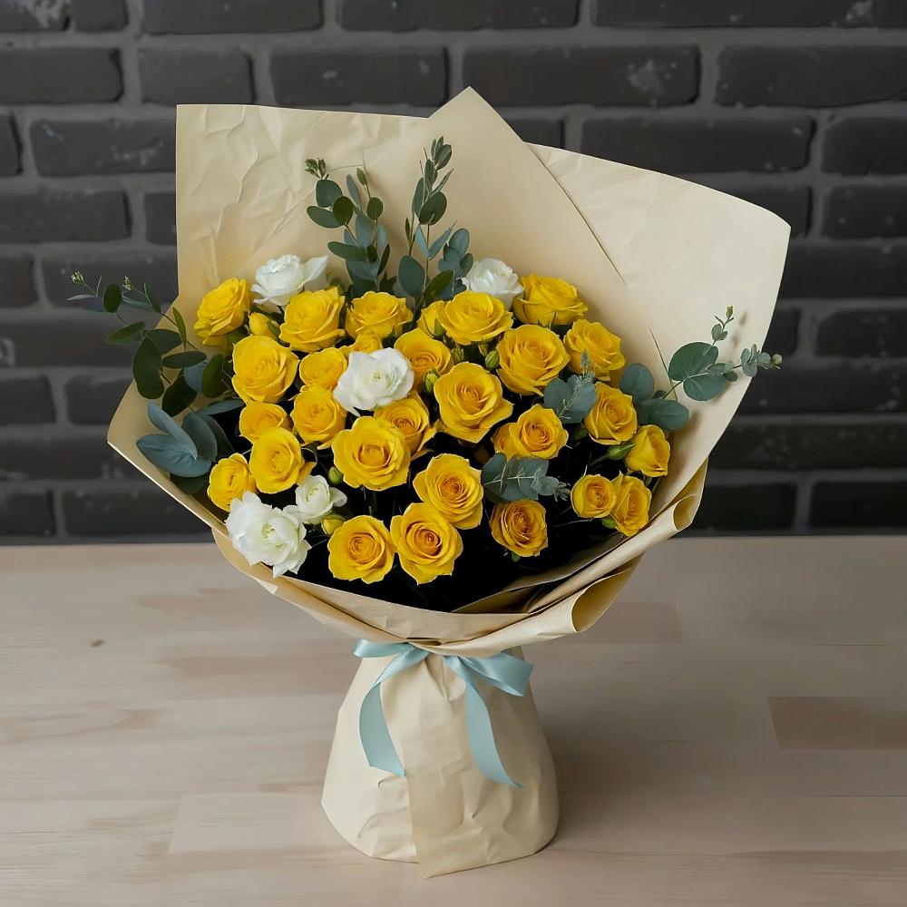 Букет цветов из: Розы в Середейском