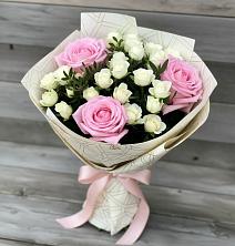 Букет цветов из:  Розы в Середейском