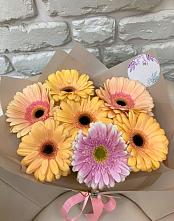Букет цветов из:  Герберы в Середейском