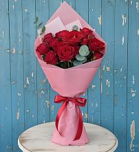 Букет цветов из:  Розы в Середейском