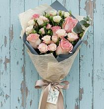 Букет цветов из:  Розы в Середейском