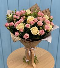 Букет цветов из:  Розы в Середейском