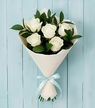 Букет цветов из:  Розы в Середейском