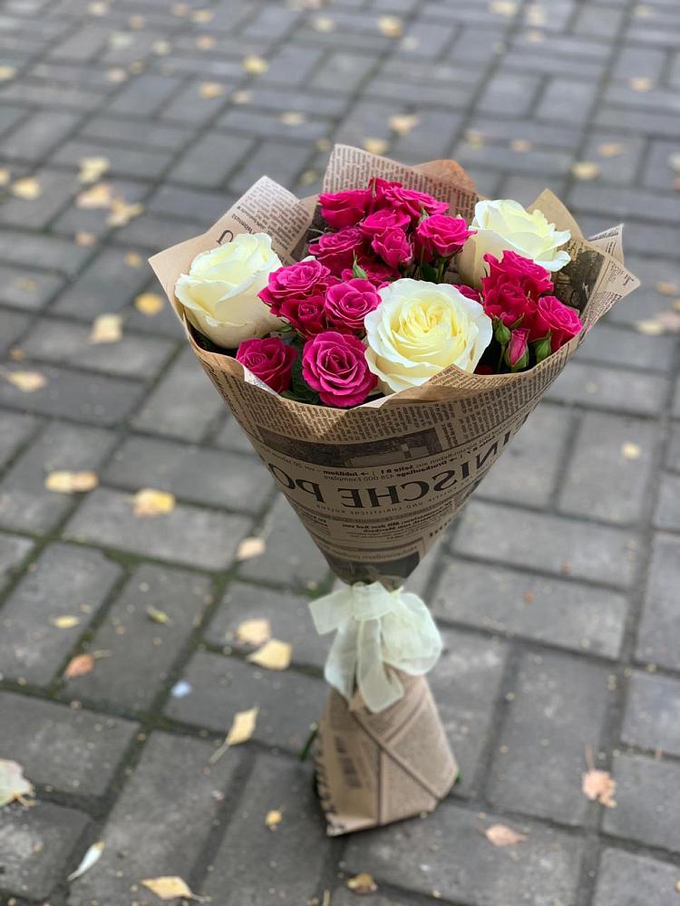 Букет цветов из: Розы в Середейском