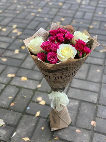 Букет цветов из: Розы в Середейском