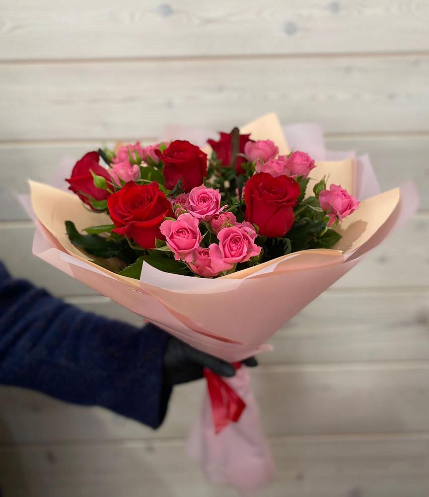 Букет цветов из: Розы в Середейском