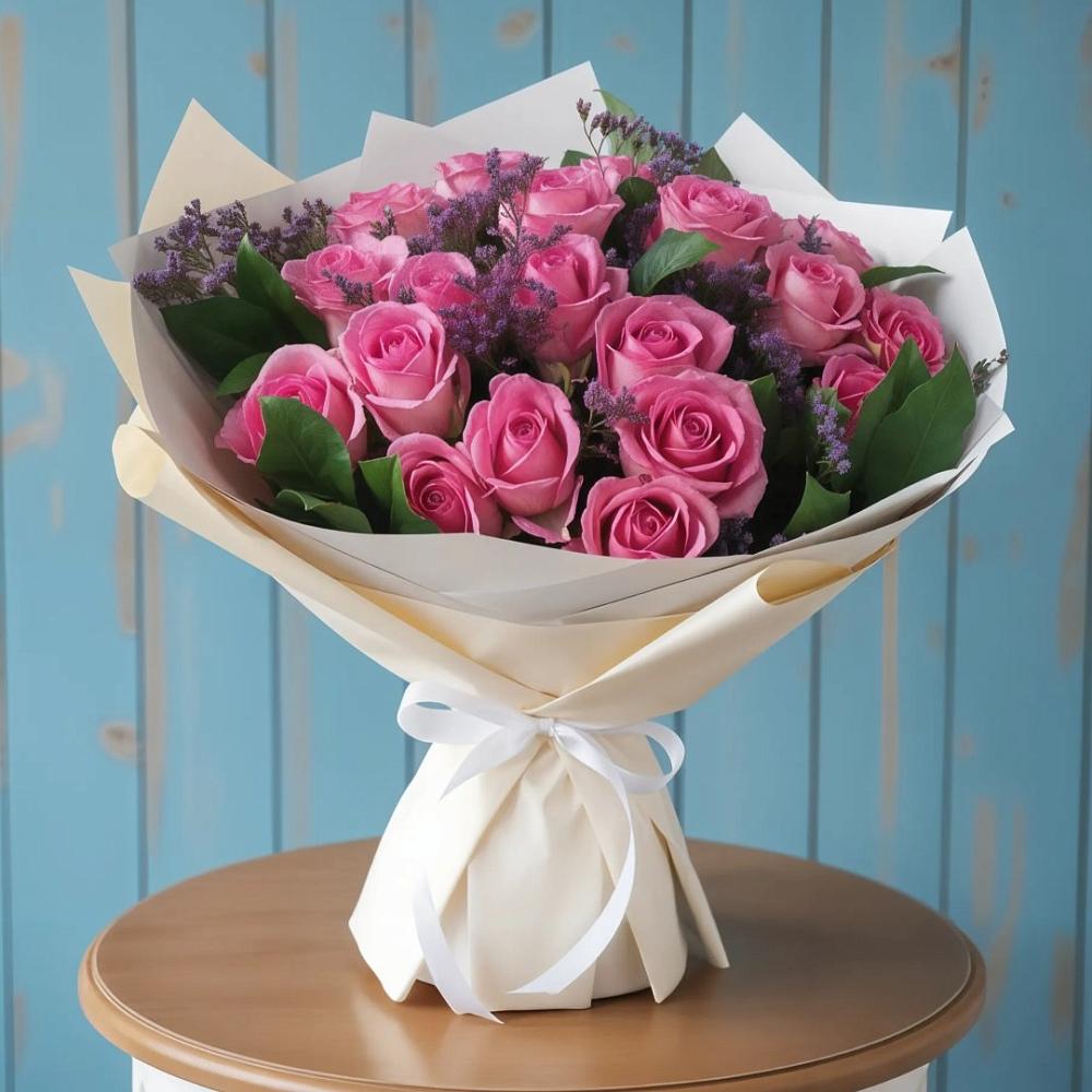 Букет цветов из: Розы в Середейском