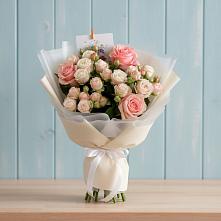 Букет цветов из:  Розы в Середейском