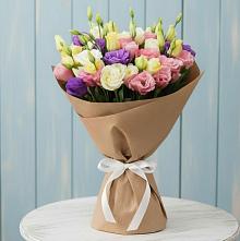 Букет цветов из:  Лизиантусы в Середейском